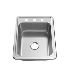 PROFLO PFSR172273A Bealeton 17" Drop In Single Basin Stainless - Stainless Steel