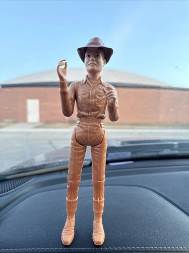 Vintage Marx Johnny West Jay West 9" Action Figure W/ Hat Toy Cowboy Kid