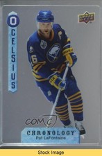 2018-19 Upper Deck Chronology 0 Celsius Pat LaFontaine #0C-36 HOF READ 00b6