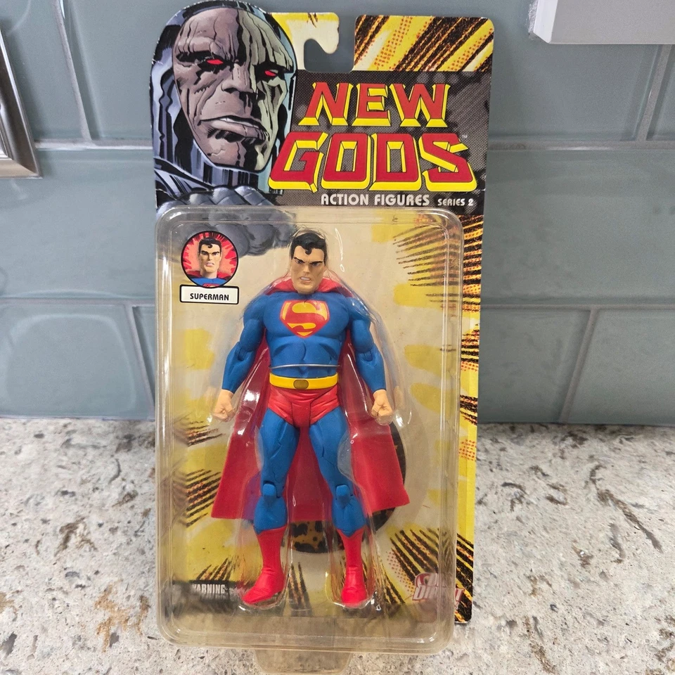 Boneco de ação DC Direct New Gods série 2 Superman 6 polegadas na caixa - Imagem 2 de 4
