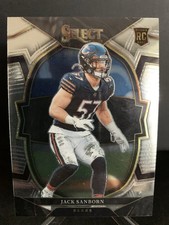 2022 Panini Select FOOTBALL JACK SANBORN ROOKIE BASE BEARS RC