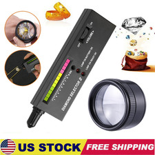 30X40mm Magnifying Loupe Jewelry EyeGlass Diamond Tester Selector Testing kit