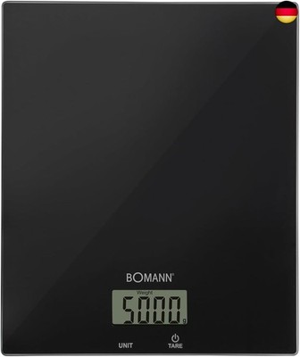 Bomann Küchenwaage digital | hohe Präzision | 1g Schritte | bis zu 5kg | Z