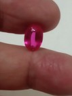 NATURAL EARTH MINED GGL CERTIFIED GEM TESTED HEATED OVAL PINK SAPPHIRE 4.97 CT. — photo 7