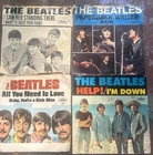 Lot Of 4 BEATLES 45s