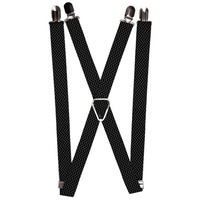 `Suspenders - 1.0`` - Herringbone Jagged Black/Gray` (Us Import) ACC NEU