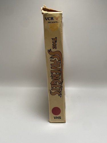 1985 THE SCAVENGERS VHS TAPE W/ORIGINAL CASE HTF MATURE NR TESTED UGC - Picture 3 of 4