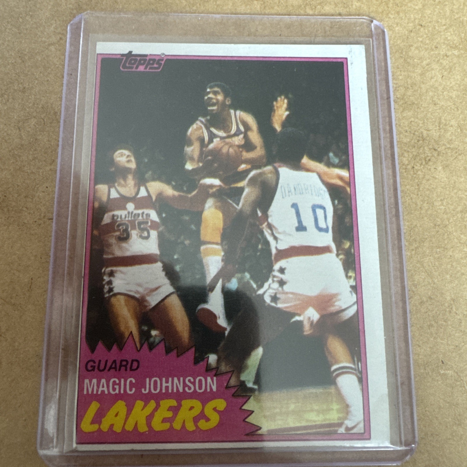 1981-82 Topps - Magic Johnson #21