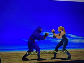 26-Ss-07-T Works Well Sega Saturn Virtua Fighter Remix
