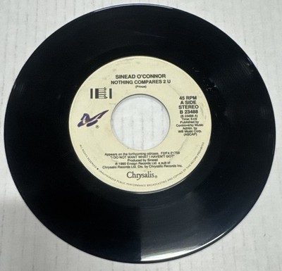 Pop 45 Sinead O'Connor - Nothing Compares 2 U / Jump In The River On Chrysalis