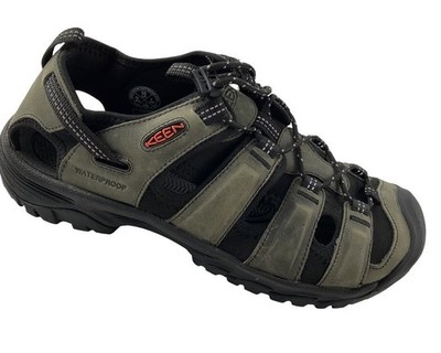 Keen Herren Sandalen  Targhee III 1022428 Schwarz  Premium Leder Gr.42