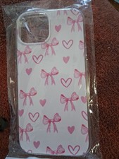 Bows And Hearts Iphone 15 Case Brand New Never Open