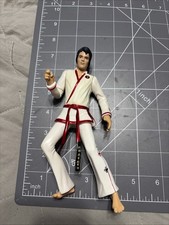 2000 X-TOYS INC KARATE ELVIS PRESLEY “6 ACTION FIGURE STATUE