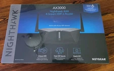 NETGEAR Nighthawk AX3000 (RAX35) WiFi 6 Router – Dual Band AX4 4-Stream Gigabit