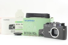 "Unused w/ Box" Voigtlander Bessa R3A Rangefinder 35mm Black Film Camera JAPAN