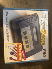 FliteZone F-80 Multifunktions-Balancer-Ladegerät 80W für den RC-Modellbau OVP
