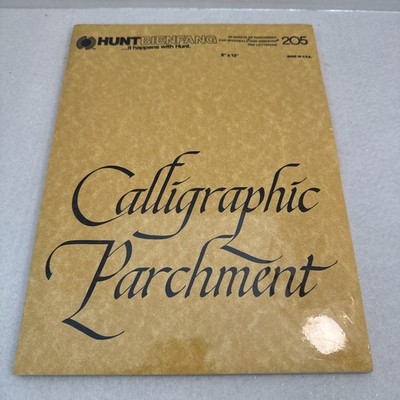 Vintage Hunt BienFang Calligraphic Calligraphy Parchment Paper 50 Sheets NEW 