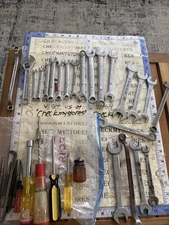 33 PC Mix Tools Made USA Germany Japan Italy, Craftsman Sears Westcraft