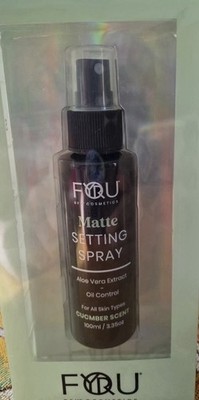 Matte Setting Spray Aloe Vera Extract Cucumber Scent  Fyoru BFY Cosmetics - NEW
