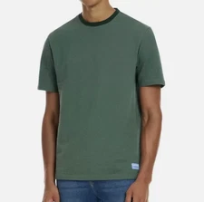 Scotch & Soda Amsterdam Men’s Short Sleeve Tee Shirt, Green, Size XL