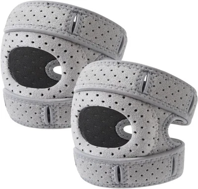 Wellknee Knee Brace, Wellnee Patellar Pad, 2 Pack Adjustable Patellar Tendon Sup