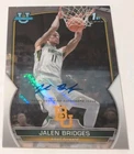 2022-23 1st Bowman University Chrome Prospect Autographs Jalen Bridges Auto