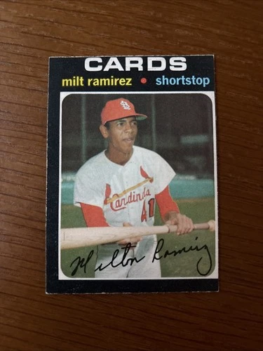 1971 71 OPC O-Pee-Chee  Baseball Card #702 Mel Ramirez St. Louis Cardinals HIGH