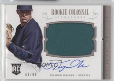 2014 National Treasures Rookie Colossal Signatures 68/99 Taijuan Walker Auto 2ov
