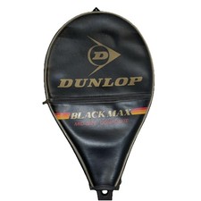 Dunlop Black Max Oversize Widebody Tennis Racquet 4 1/2" With Case "VERY GOOD"