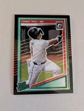 2025 Donruss Optic Black Circles Prizm Rated Prospect - Tommy Troy #138 D'Backs