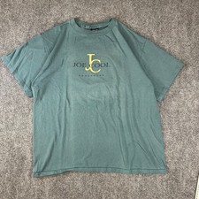 Vintage Joe Cool Snoopwear T-Shirt Changes Snoopy Graphic Teal Mens XL USA Made