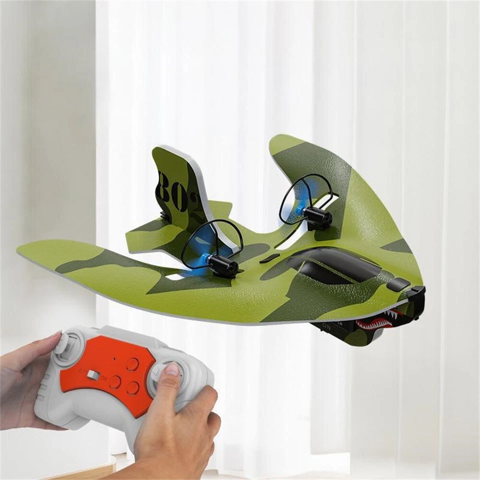 Mini avión de radiocontrol KF802 4 CANALES Delta Glider interior y exterior RTF para niño principiante Foto 4 de 4