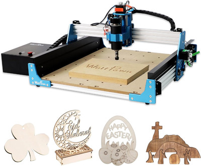 CNC Router Machine,3-Axis All-Metal with Steel Wheel Engraver Milling Machine,50