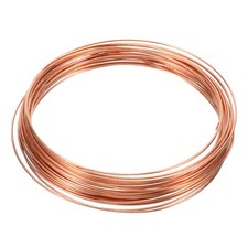 Half Hard Copper Wire, 20Gauge/0.8mm Diameter 7m/22.96ft Spool Craft Wire