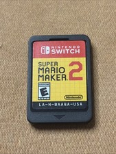 Super Mario Maker 2 (Nintendo Switch, 2019) Cartridge Only Tested