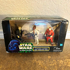 Hasbro Star Wars Power of the Force Cantina Aliens Labria Nabrun Leids Takeel