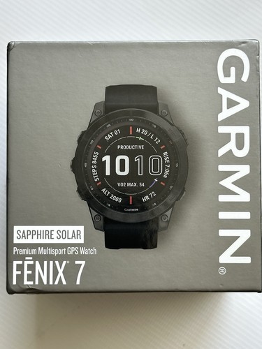 Reloj inteligente Garmin Fenix 7 zafiro titanio solar 47 mm en caja ¡súper ligero de lujo!! - Imagen 8 de 10
