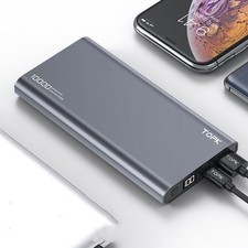 10000mAh 36W Fast Charging Power Bank USB-C PD Portable Battery Charger