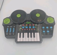 DJ Mixer Music Generator Keyboard Drums Beats First Act Small Portable Works