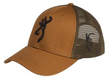 Browning Cap Tradition Rust Loden Mesh Adjustable Outdoor Comfort Headwear