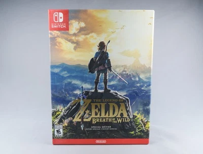 Nintendo Switch *The Legend of Zelda Breath of the Wild Special Edition* Sealed - Bild 1 von 4
