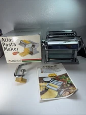 VillaWare Classic Italian Atlas 170 Pasta Maker Machine Made in Italy In Box