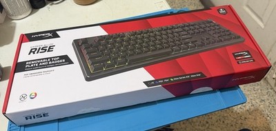 HyperX Alloy Rise Full-Size Mechanical Gaming Keyboard Red Linear English (US)