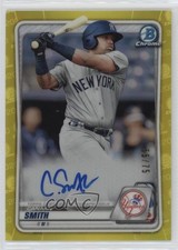 2020 Bowman Chrome Prospects Gold Refractor 55/50 Canaan Smith-Njigba Auto 6o3