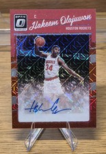 Hakeem Olajuwon 23-24 Optic Choice Prizm Retro Series Signatures #RSS-OLA Auto