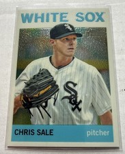 2013 Topps Heritage Chris Sale Refractor No. HC49 /043