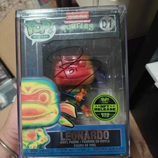 Signed Funko POP! Digital Leonardo TMNT Thermal #1 LE Grail /999