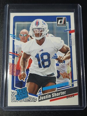 Justin Shorter - Donruss Football 2023 - Buffalo Bills - Rated Rookie