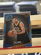 2017-18 Panini Donruss NBA Rated Rookie RC #183 T.J. Leaf Pacers