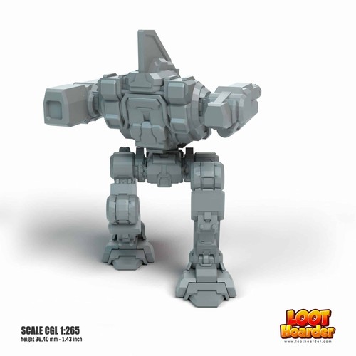 Razorback RZK-9S Miniatura Compatible con Battletech MWO - Imagen 3 de 7